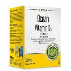 Orzax Ocean Vitamin D3 1000 20 ml Sprey