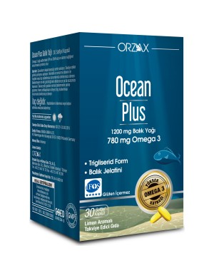 Orzax Ocean Plus 1200 Mg 30 Kapsül