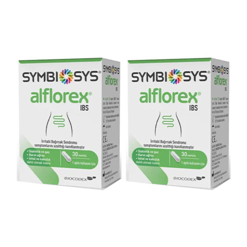 Biocodex Symbiosys Alflorex Probiyotik 30 Kapsül 2 ADET